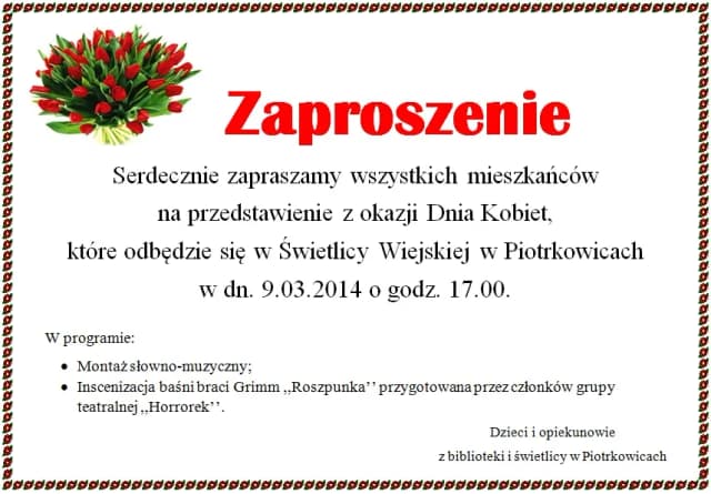 Jak napisać zaproszenie na spektakl - skuteczne wzory i porady Jak napisać zaproszenie na spektakl - skuteczne wzory i porady