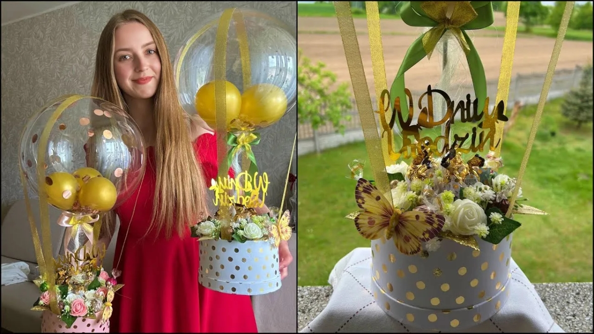 Jak zrobić flower box z balonem - proste kroki i porady, które zachwycą