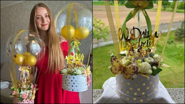 Jak zrobić flower box z balonem - proste kroki i porady, które zachwycą