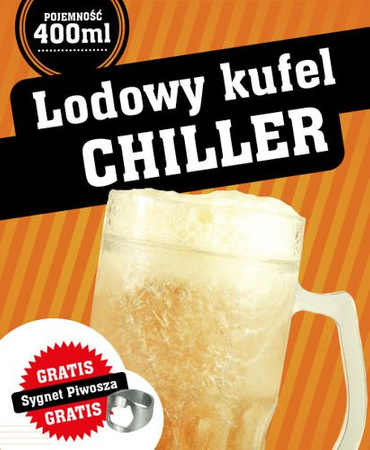 Lodowy kufel CHILLER 400 ml - classic