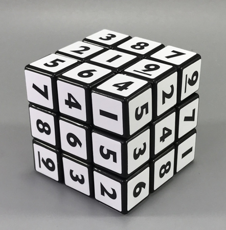 Kostka sudoku SPEED CUBE - BIAŁA