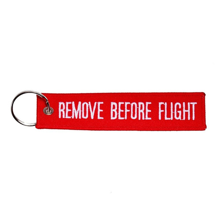 Brelok REMOVE BEFORE FLIGHT